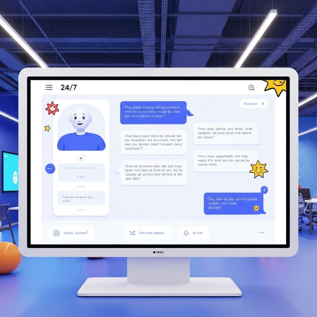 AI Chatbot 24/7 Interface